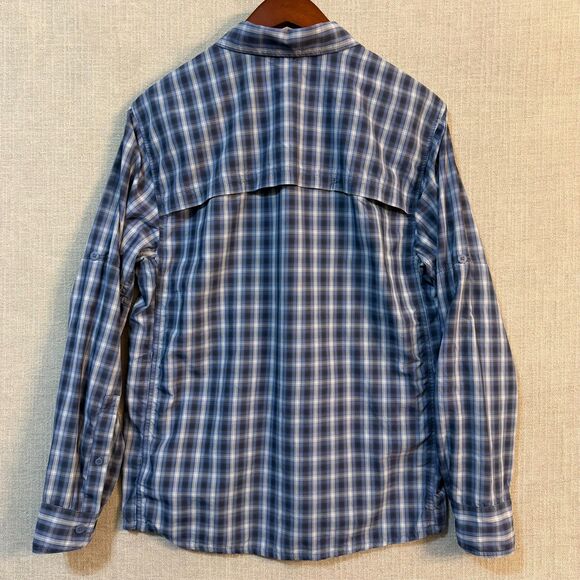 REI Co-op Men’s Plaid Long Sleeve Performance Shirt – Size Medium - Picture 10 of 10